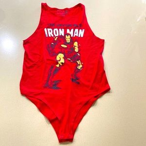 Disney Iron Man red body suit